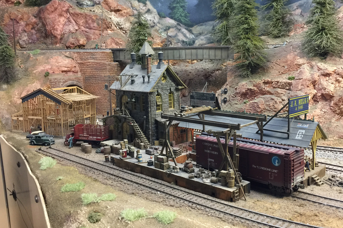 Dick Trotter's Coyote Pass and Northern Railroad hardware industry. Dick Trotter's Coyote Pass and Northern Railroad hardware industry.